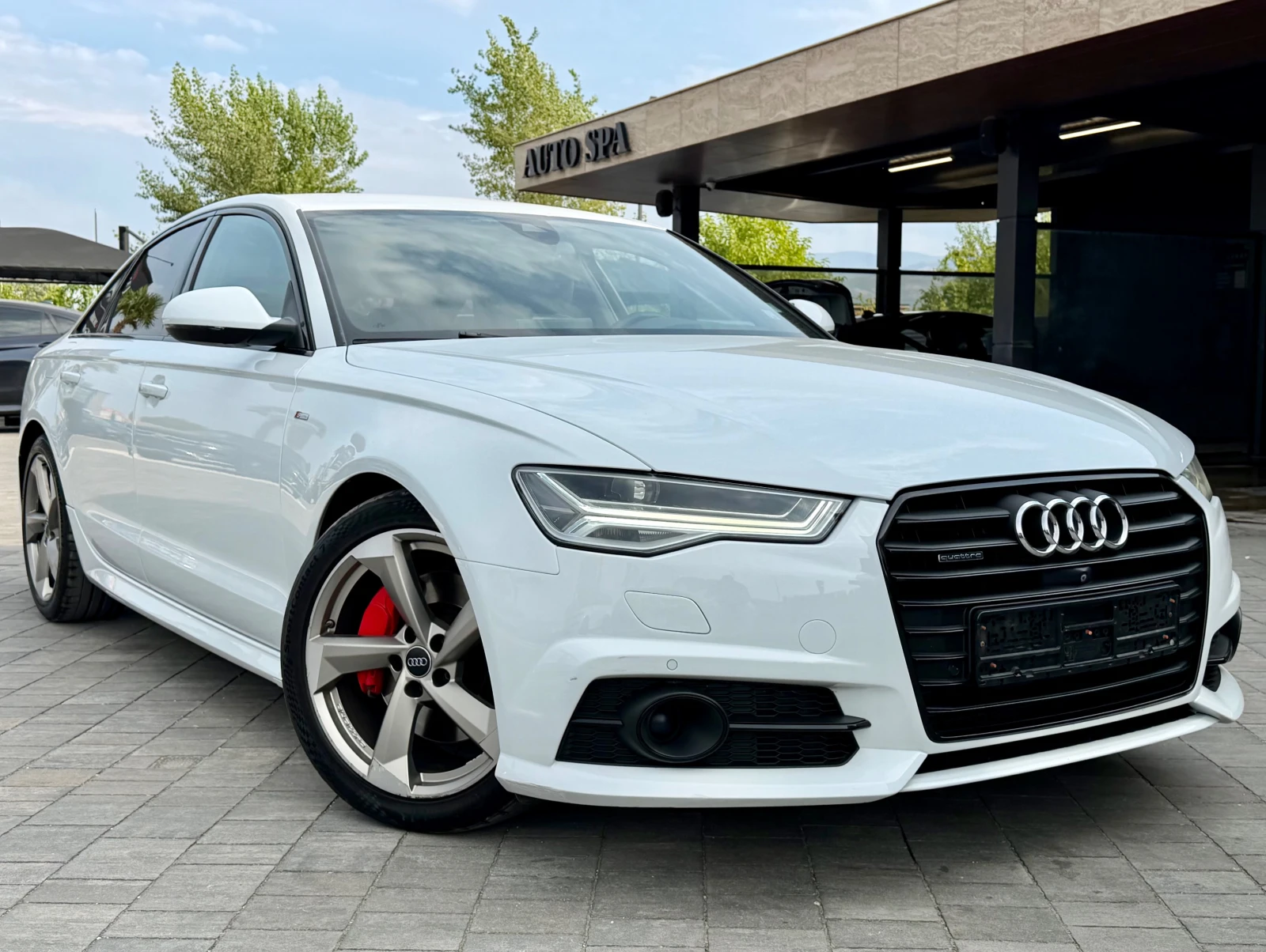 Audi A6 3.0TDI S-line #DISTR#Cam360#HUD#NightVisio#MEMORY#, снимка 3 - Автомобили и джипове - 56046430