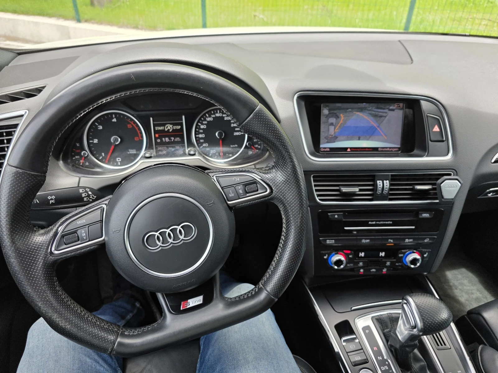 Audi Q5 3.0 TDI S-line Distronik Камера Печка, снимка 12 - Автомобили и джипове - 54571622