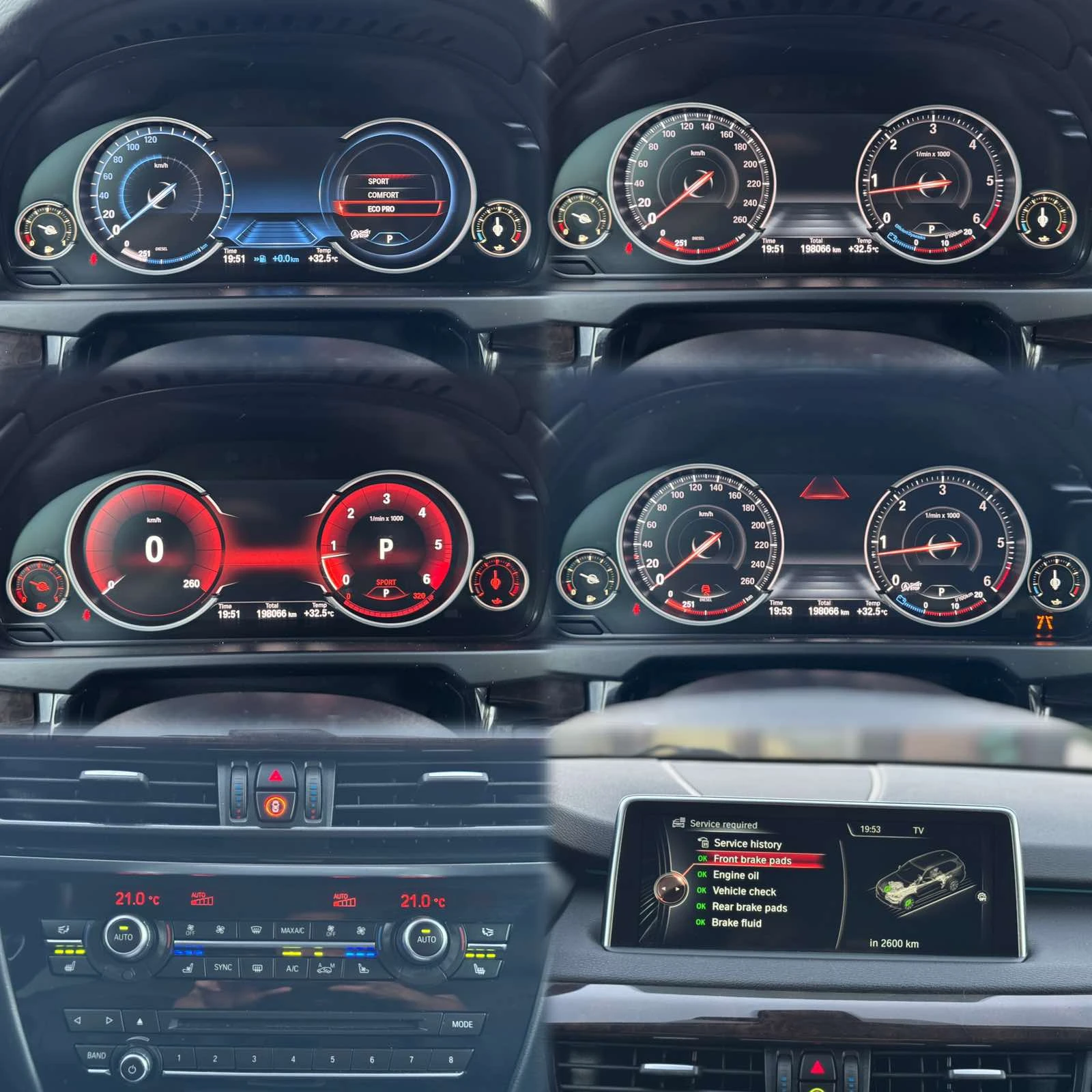 BMW X5 3.0D* XDRIVE* HUD* МОНИТОРИ* ДИГИТАЛЕН КИЛОМЕТРАЖ, снимка 14 - Автомобили и джипове - 55967841