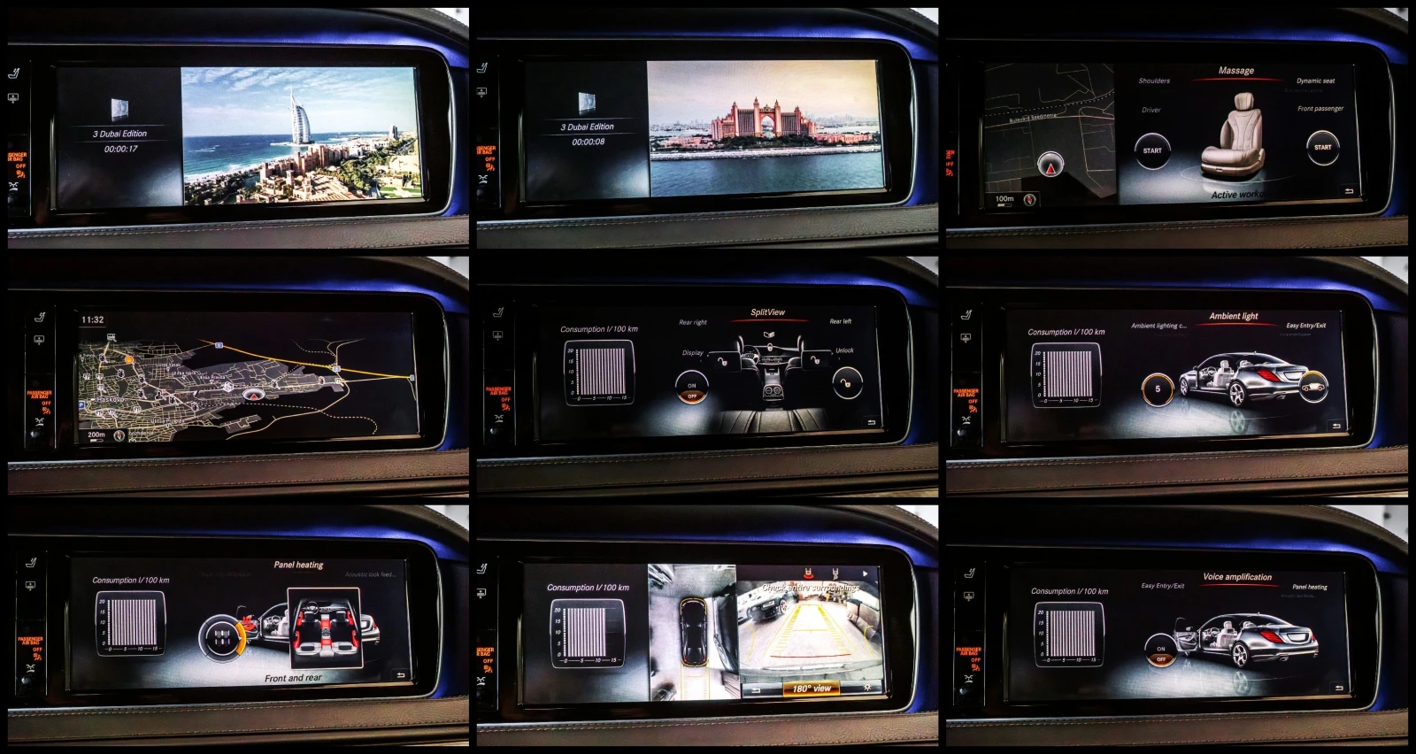 Mercedes-Benz S 350 d* LONG* PANORAMA* BUSINESS* CARBON* 360VIEW* FULL, снимка 16 - Автомобили и джипове - 54186995