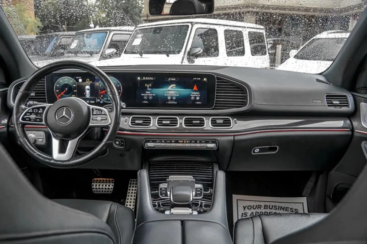 Mercedes-Benz GLS 450 360| ПАНО| HUD| ПОДГРЕВ| ОБДУХВАНЕ, снимка 11 - Автомобили и джипове - 54778243