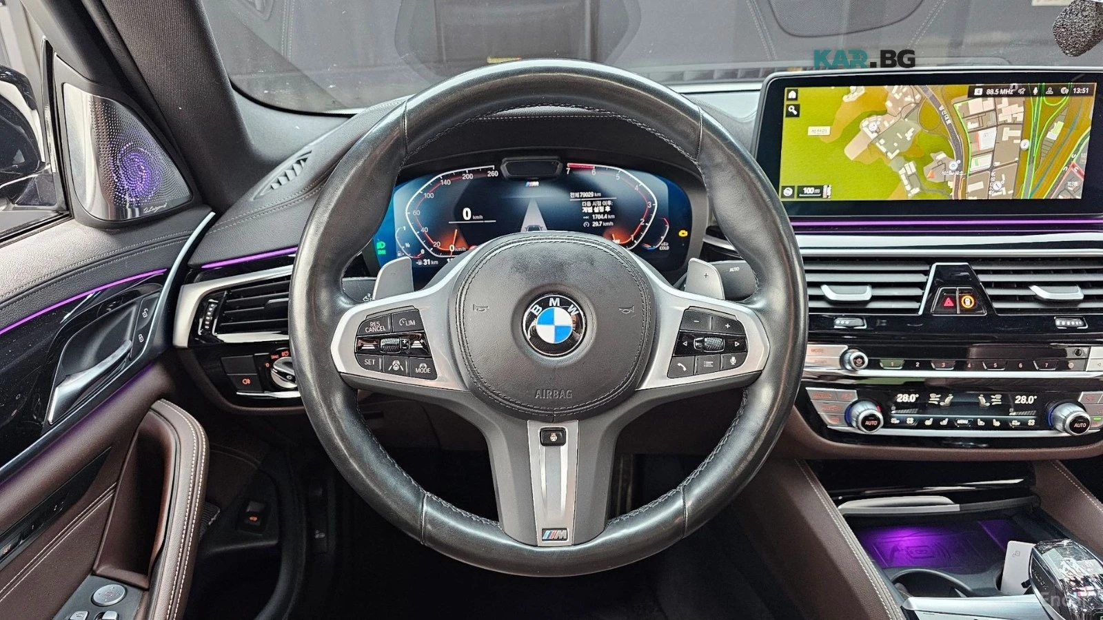 BMW 530 I/XDRIVE/M-SPORT/DRIVE-ASSISTS, снимка 7 - Автомобили и джипове - 55896941