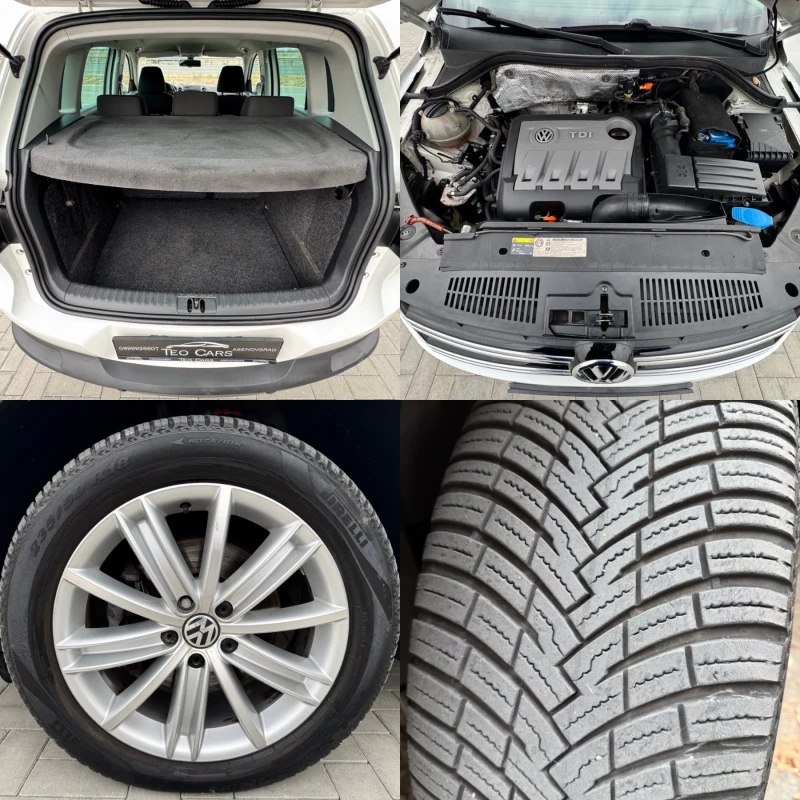 VW Tiguan 2.0 TDI 140к.с 4MOTION / DSG / HIGHLINE / NAVI, снимка 17 - Автомобили и джипове - 48146149