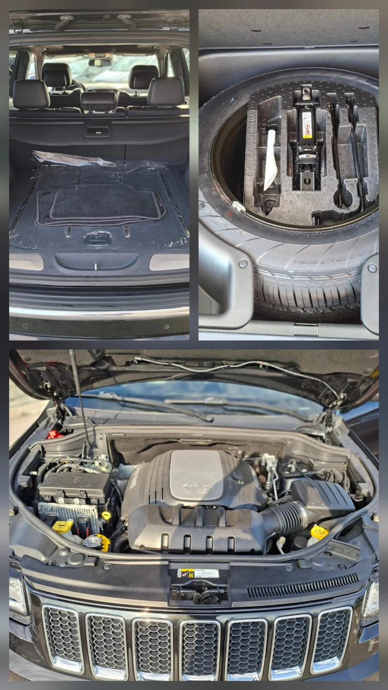 Jeep Grand cherokee OVERLAND 5.7 HEMI, снимка 15 - Автомобили и джипове - 52353168