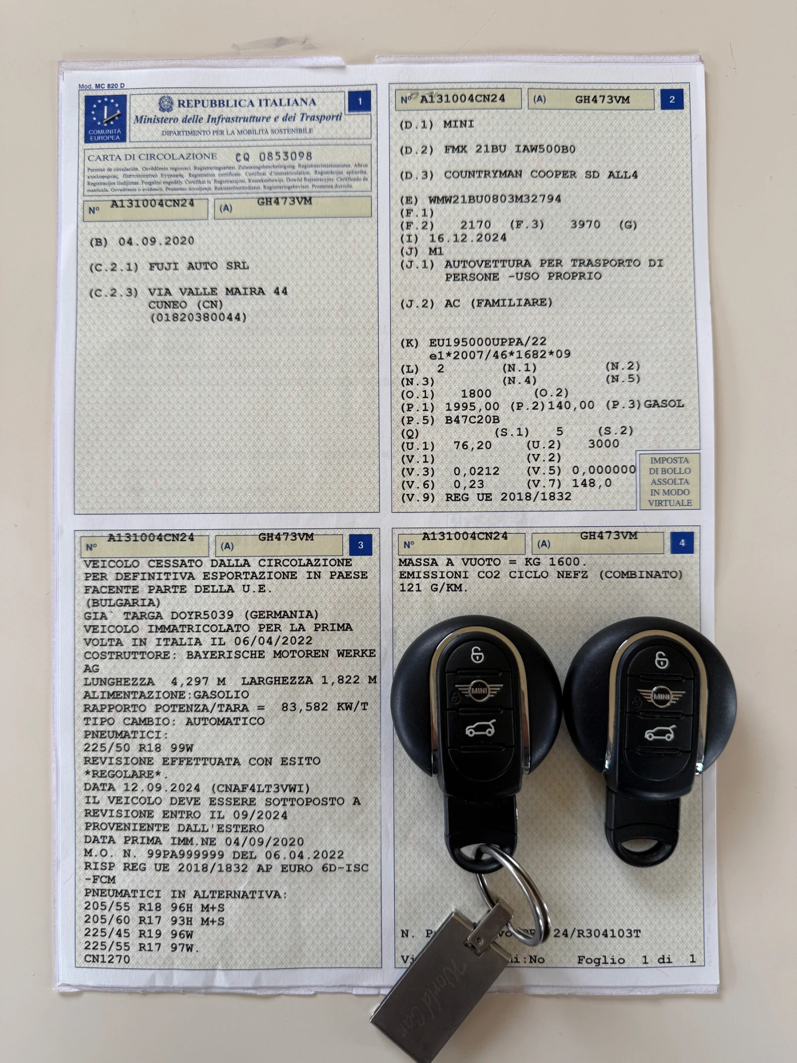 Mini Countryman 2.0SD ALL4, * JCW* , * 174 000* ! | Mobile.bg   13