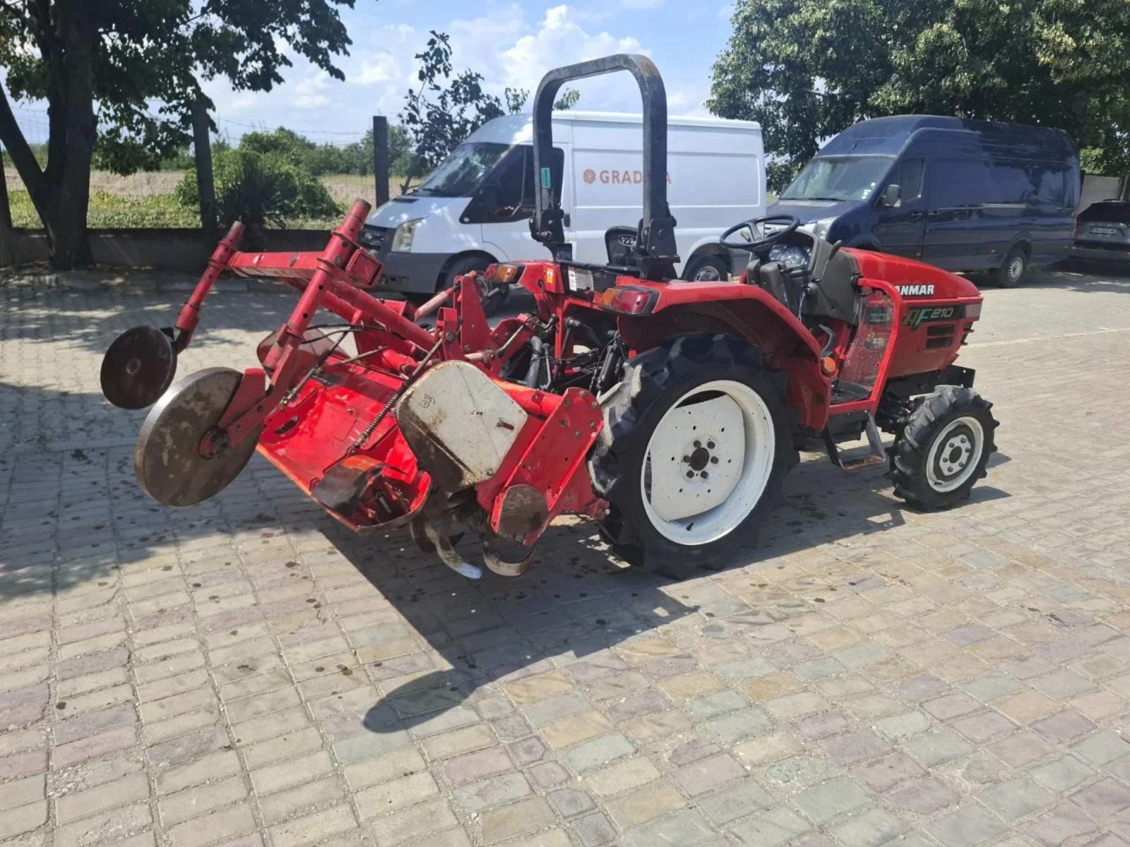 Трактор Yanmar AF 210 - изображение 3