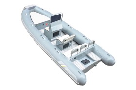 Надуваема лодка ZAR Formenti ZAR Mini LUX  RIDER 18 PVC , снимка 4 - Воден транспорт - 45286209
