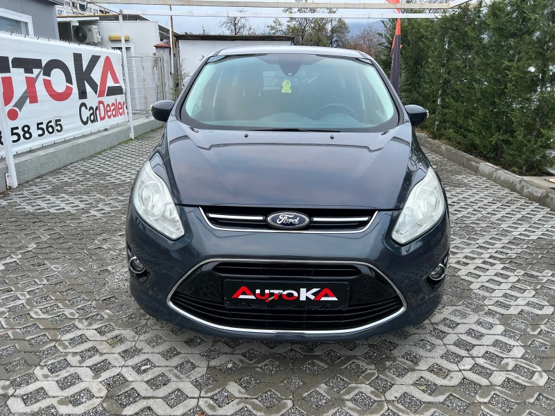 Ford C-max 1.6i-120кс= ФАБРИЧНА ГАЗ= KEYLESS= NAVI= АВТОПИЛОТ, снимка 1 - Автомобили и джипове - 43272847