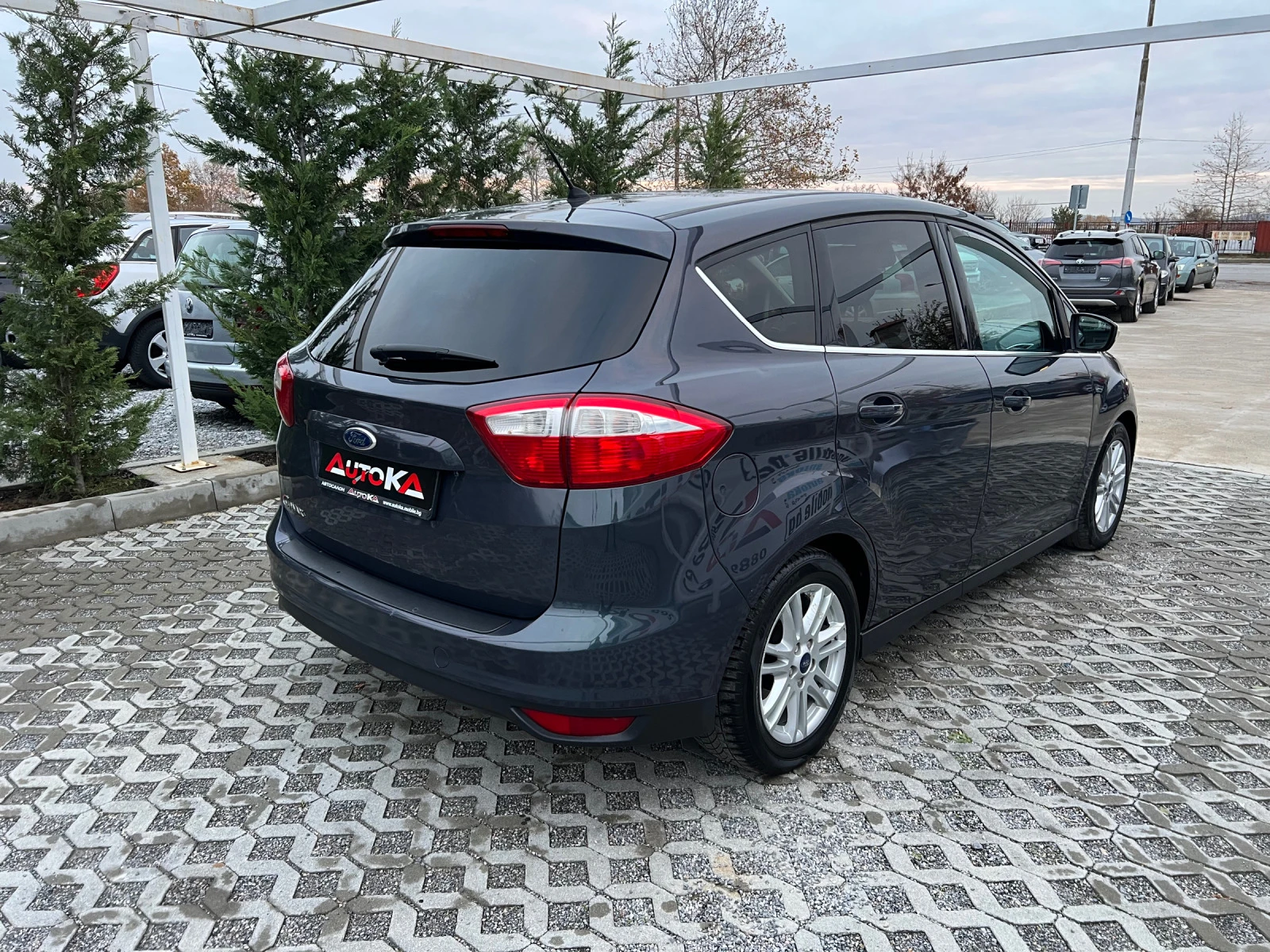 Ford C-max 1.6i-120кс= ФАБРИЧНА ГАЗ= KEYLESS= NAVI= АВТОПИЛОТ - изображение 3