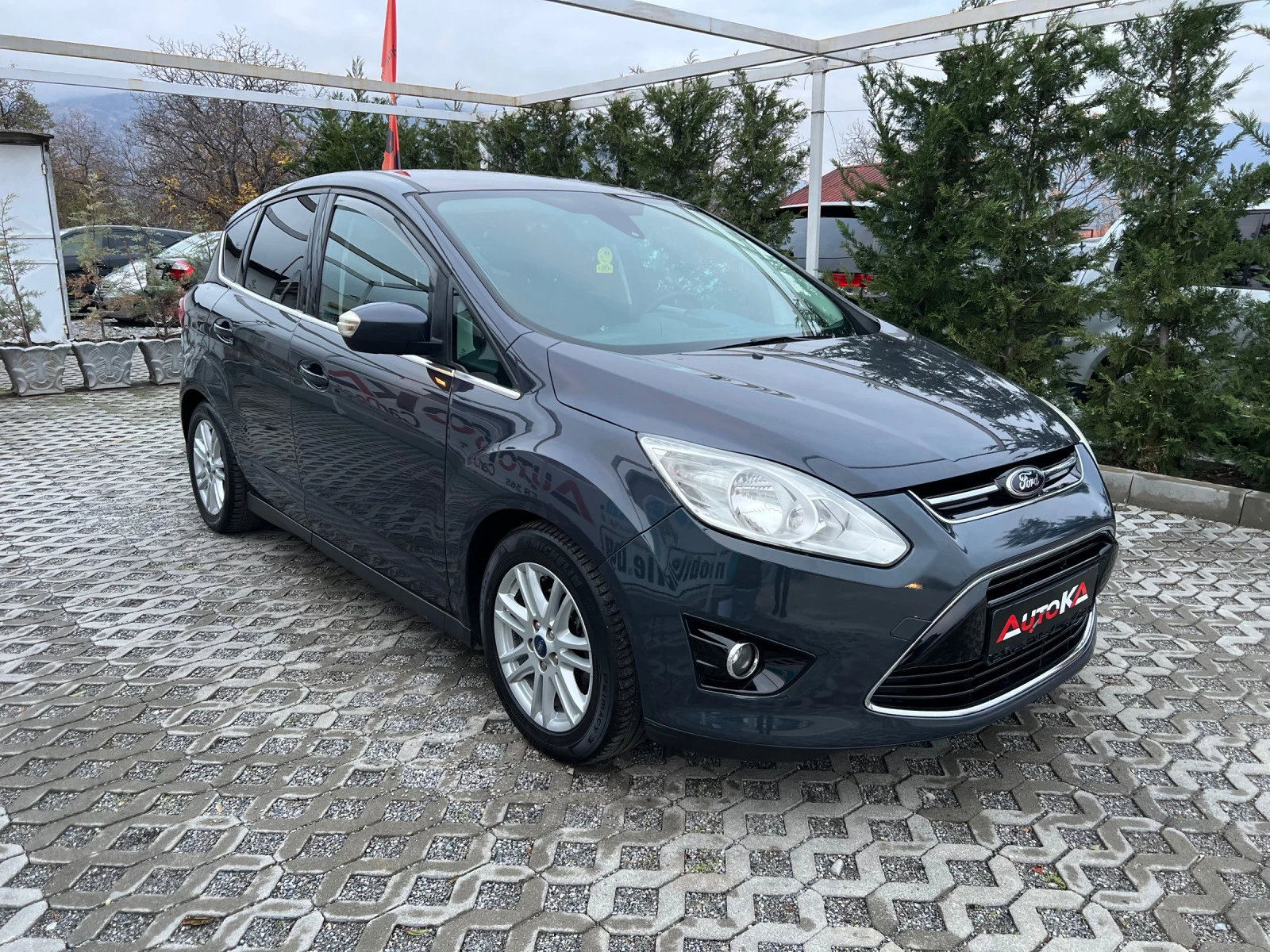 Ford C-max 1.6i-120кс= ФАБРИЧНА ГАЗ= KEYLESS= NAVI= АВТОПИЛОТ - изображение 2