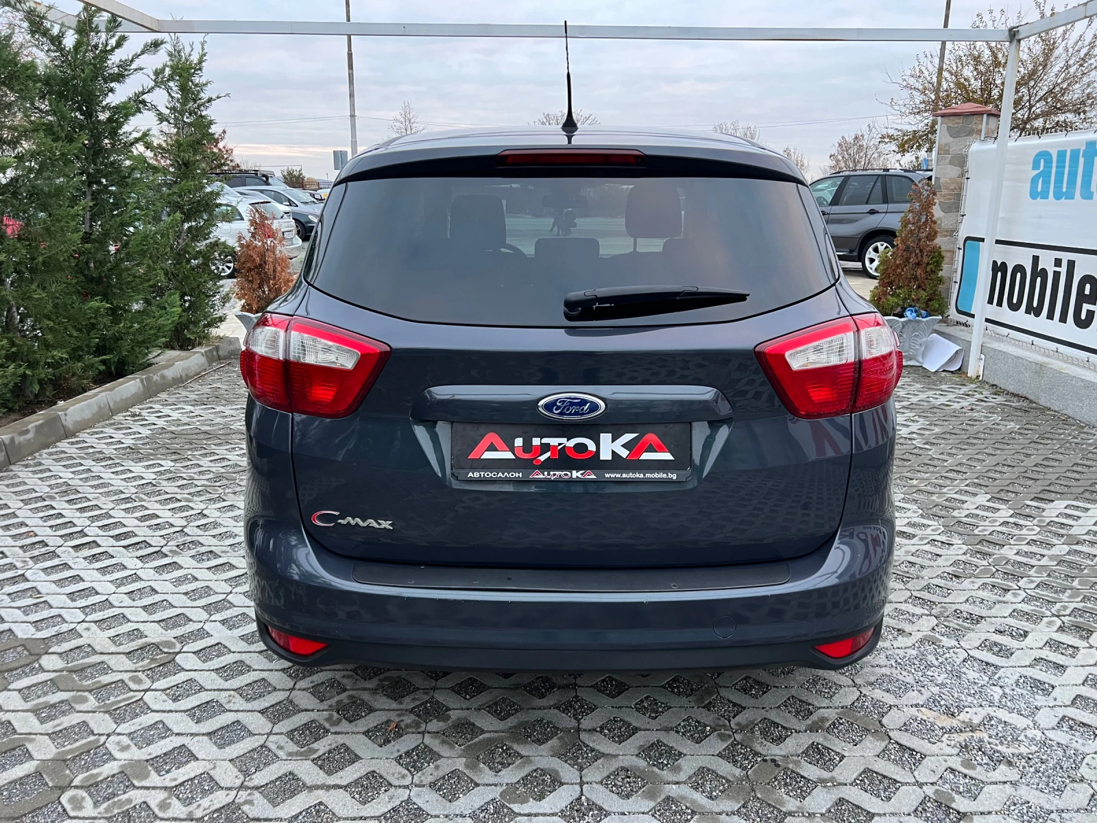 Ford C-max 1.6i-120кс= ФАБРИЧНА ГАЗ= KEYLESS= NAVI= АВТОПИЛОТ - изображение 4