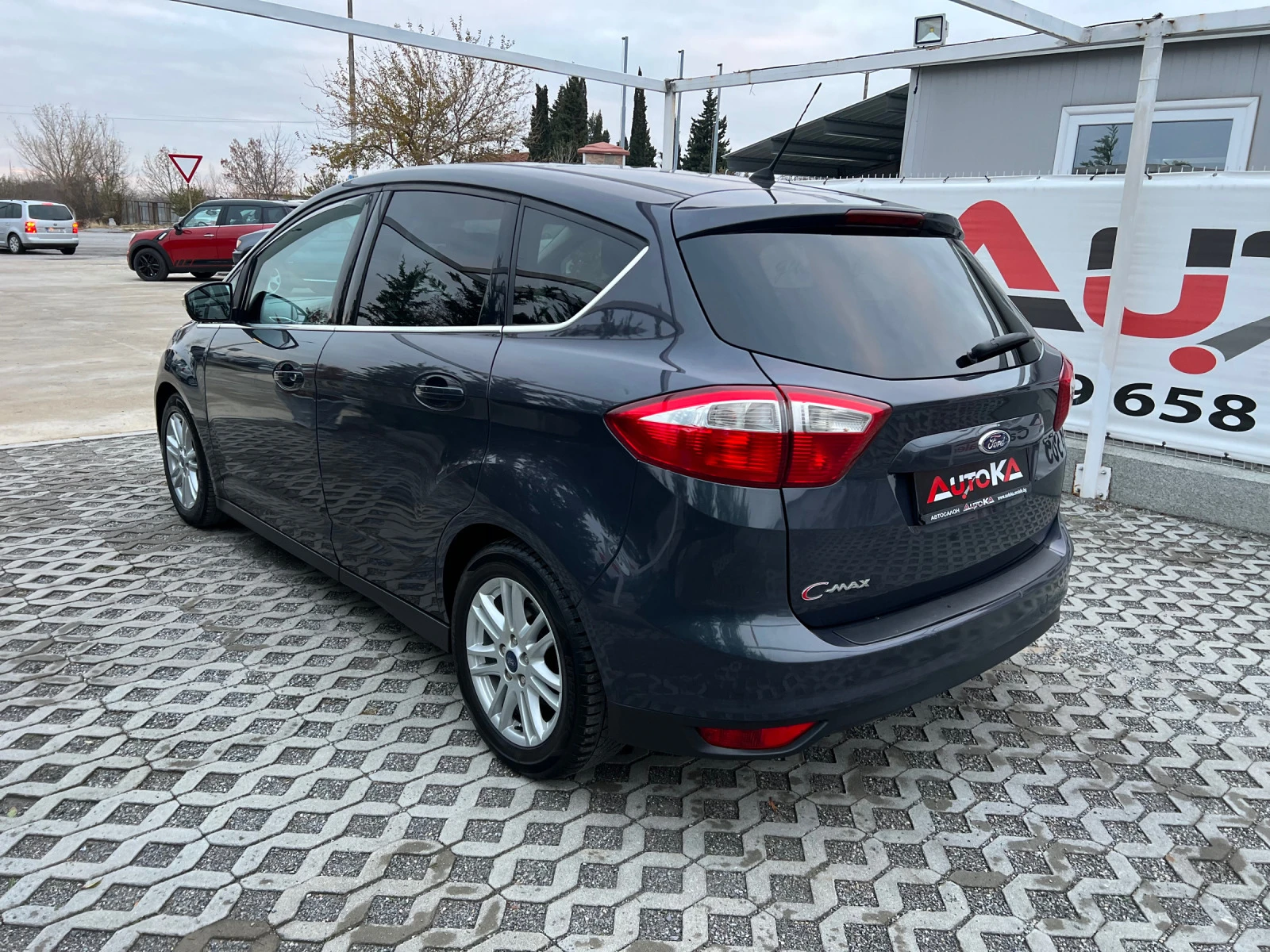 Ford C-max 1.6i-120кс= ФАБРИЧНА ГАЗ= KEYLESS= NAVI= АВТОПИЛОТ - изображение 5