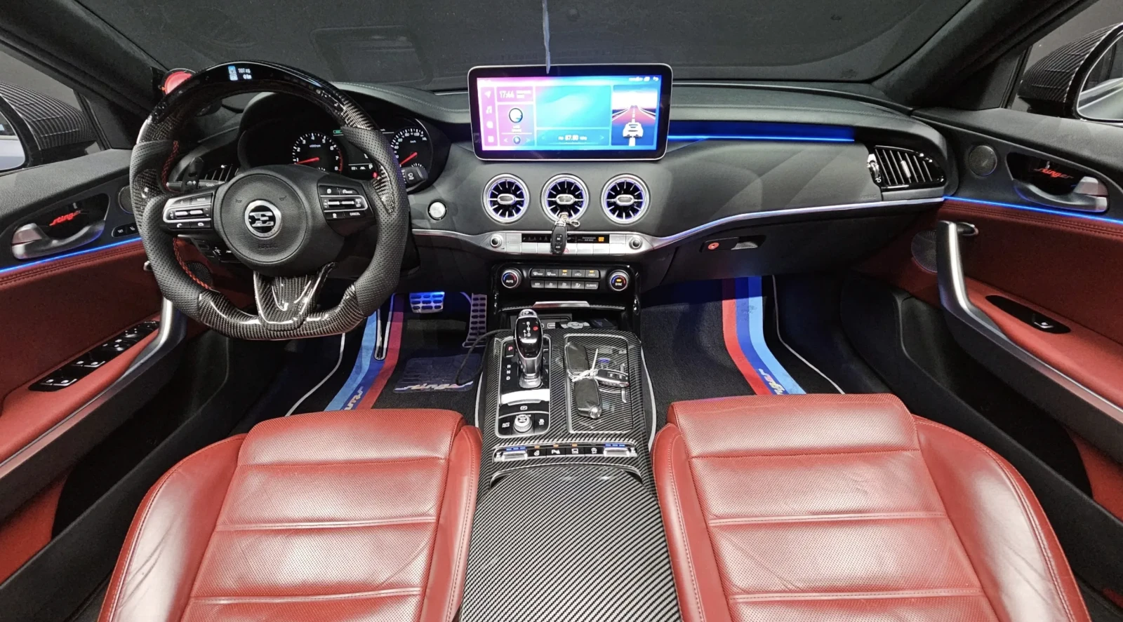 Kia Stinger GT 3.3/TUNING/ОБДУХ/ВЪЗДУХ, снимка 7 - Автомобили и джипове - 54413796