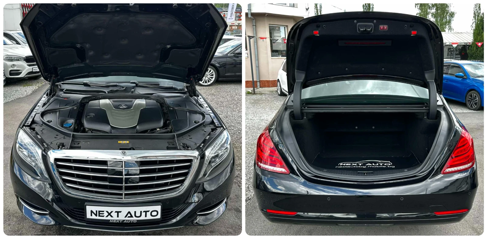 Mercedes-Benz S 350 3.0CDI 258HP 4MATIC PANO BURMESTER 360'CAM, снимка 17 - Автомобили и джипове - 54520807