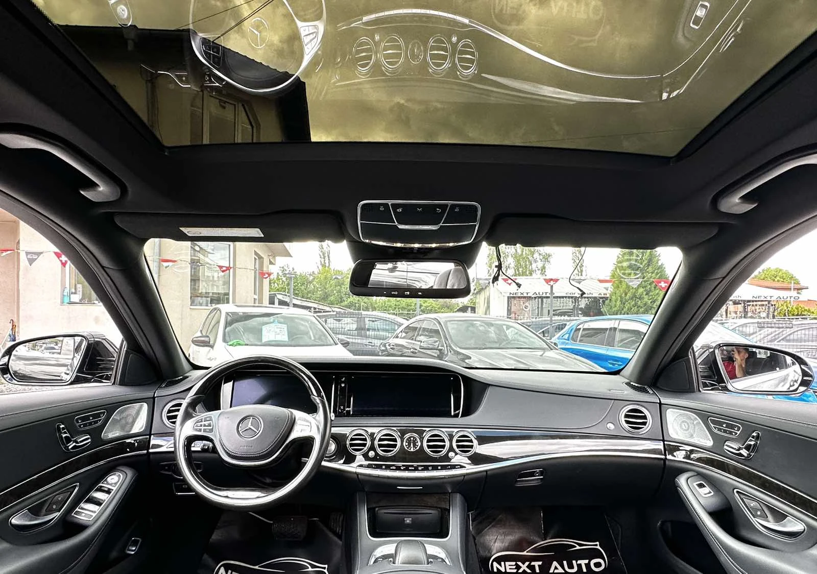 Mercedes-Benz S 350 3.0CDI 258HP 4MATIC PANO BURMESTER 360'CAM, снимка 9 - Автомобили и джипове - 54520807