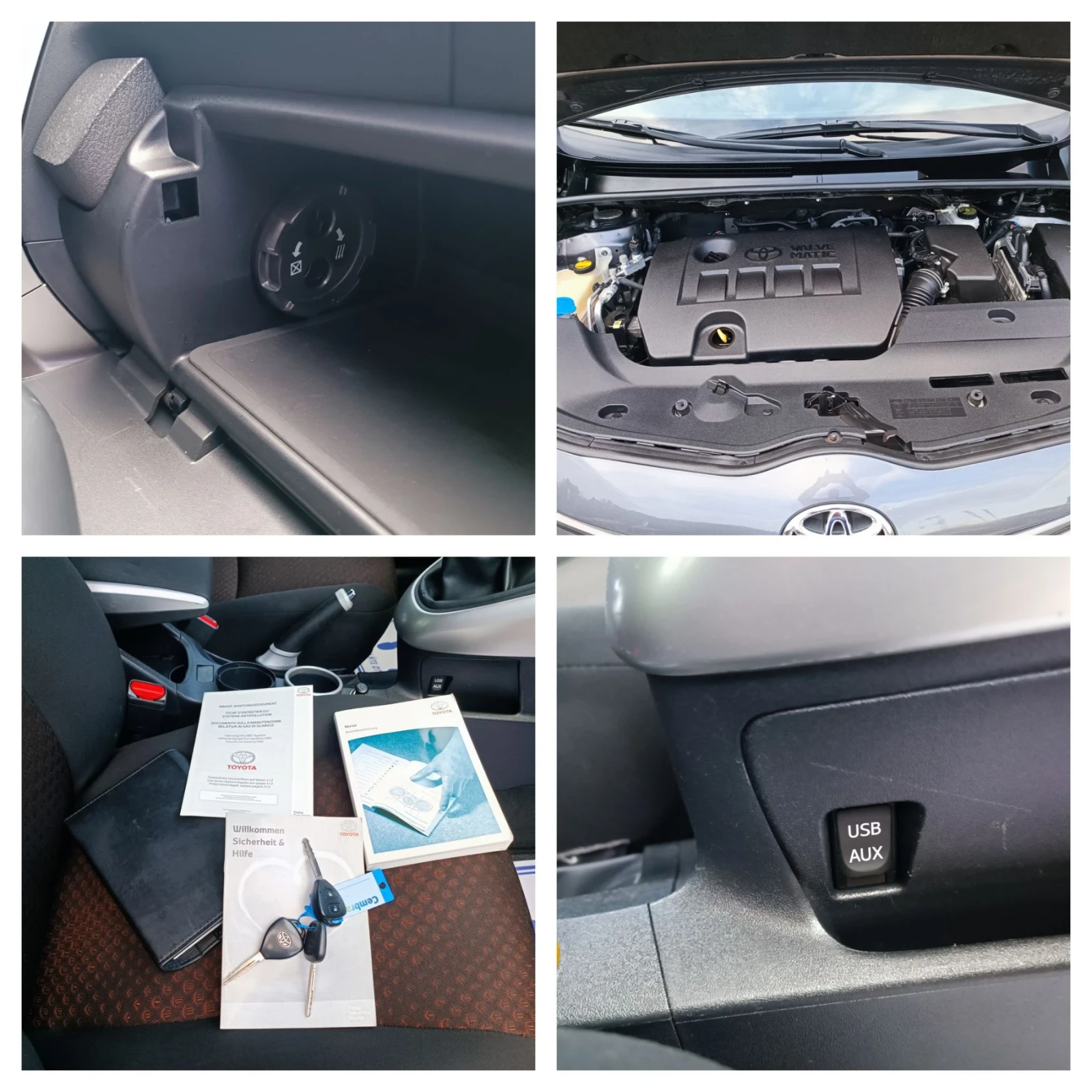 Toyota Verso 1.8i-147кс-ШВЕЙЦАРИЯ-РЪЧКА-6ск, снимка 16 - Автомобили и джипове - 56201417