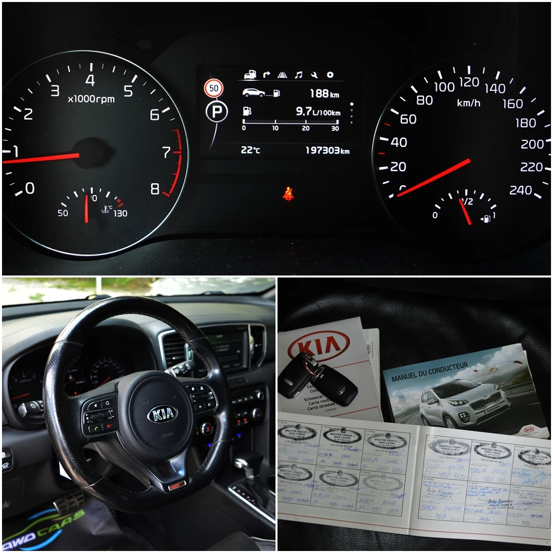 Kia Sportage 1.6 T-GDi GT-Line AWD - ШВЕЙЦАРИЯ, снимка 8 - Автомобили и джипове - 54953471