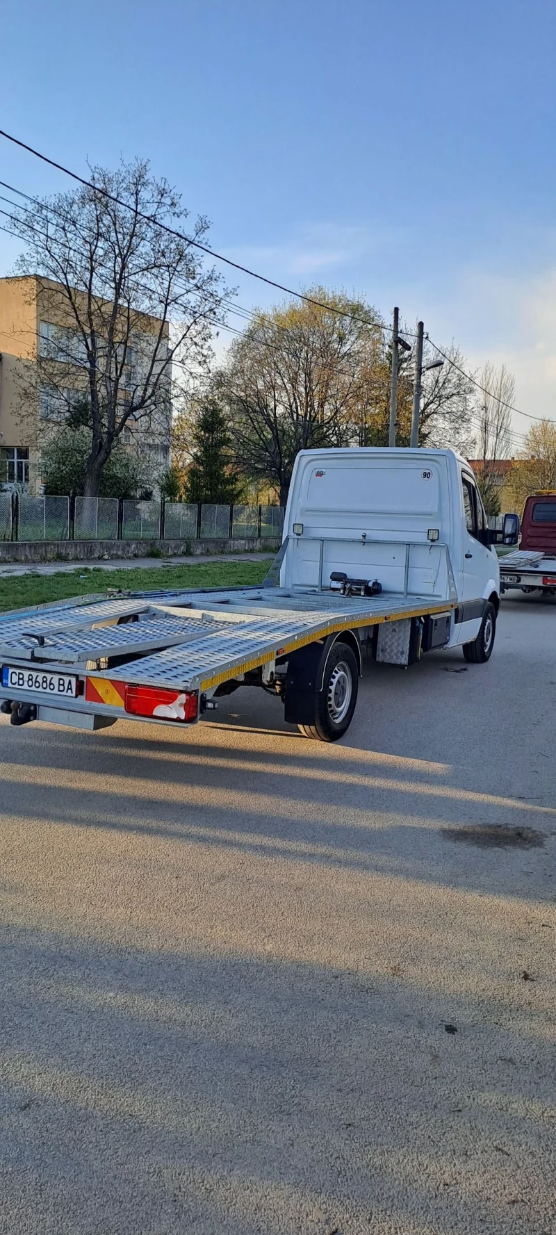 Mercedes-Benz Sprinter 319 Специален 3.5 т. V6 Отличен, Обслужен , снимка 3 - Бусове и автобуси - 51356408