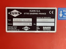 Торачка Kuhn Axera H 1102, снимка 8