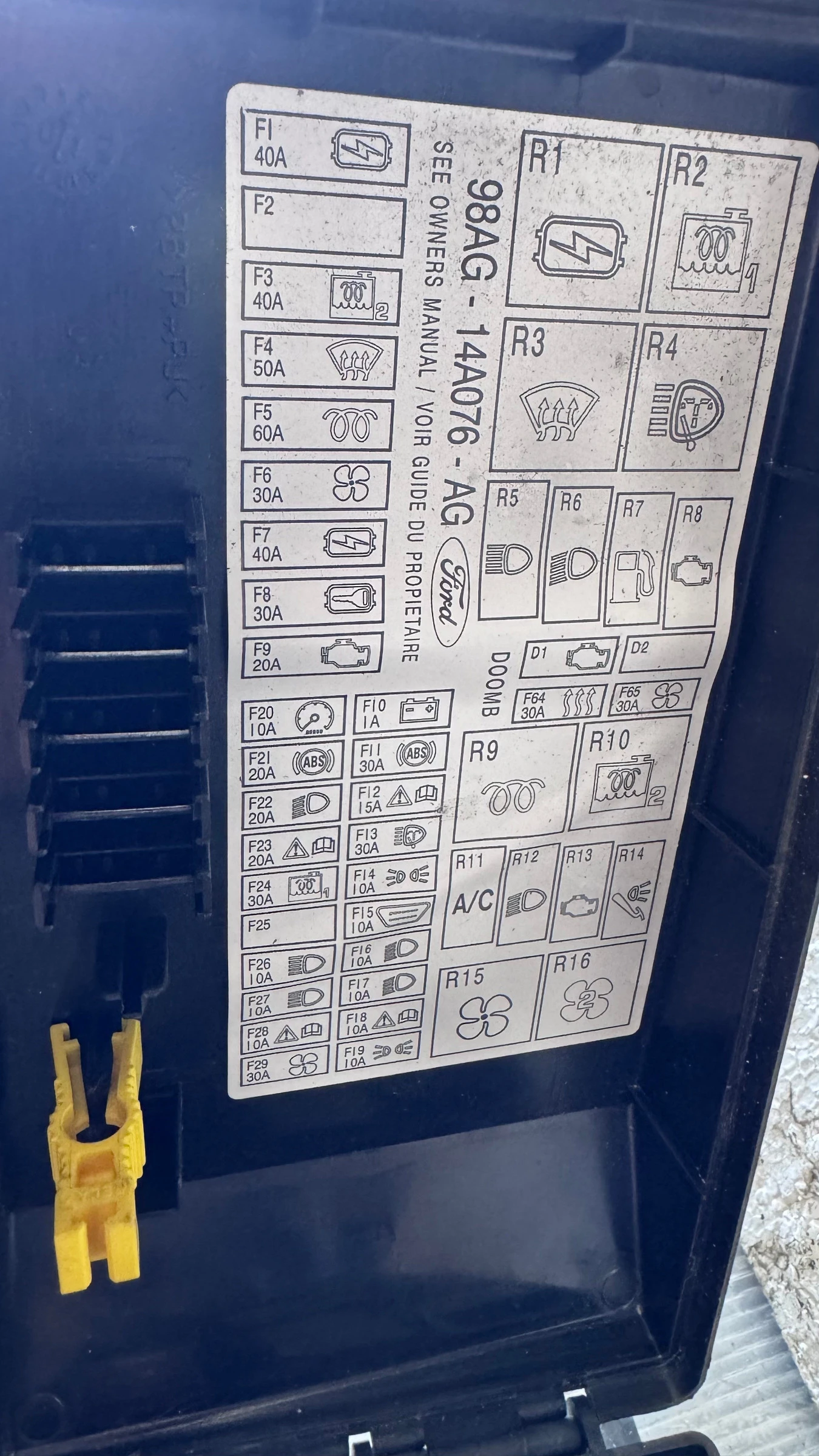 ��������� ����� (������� ����� BSI / BSM ) �� Ford Focus - 98AG-14A076-AG /  518261300 / 98AG-14A067 | Mobile.bg � ����������� 2