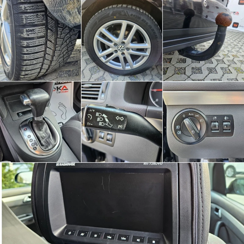 VW Touran 2.0TDI-140кс= АВТОМАТ= FACELIFT= АВТОПИЛОТ= НАВИ, снимка 17 - Автомобили и джипове - 49274884