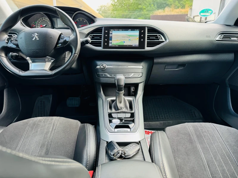 Peugeot 308 * 2.0HDI* AUTO* DISTR* KEYLESS* , снимка 14 - Автомобили и джипове - 51690212