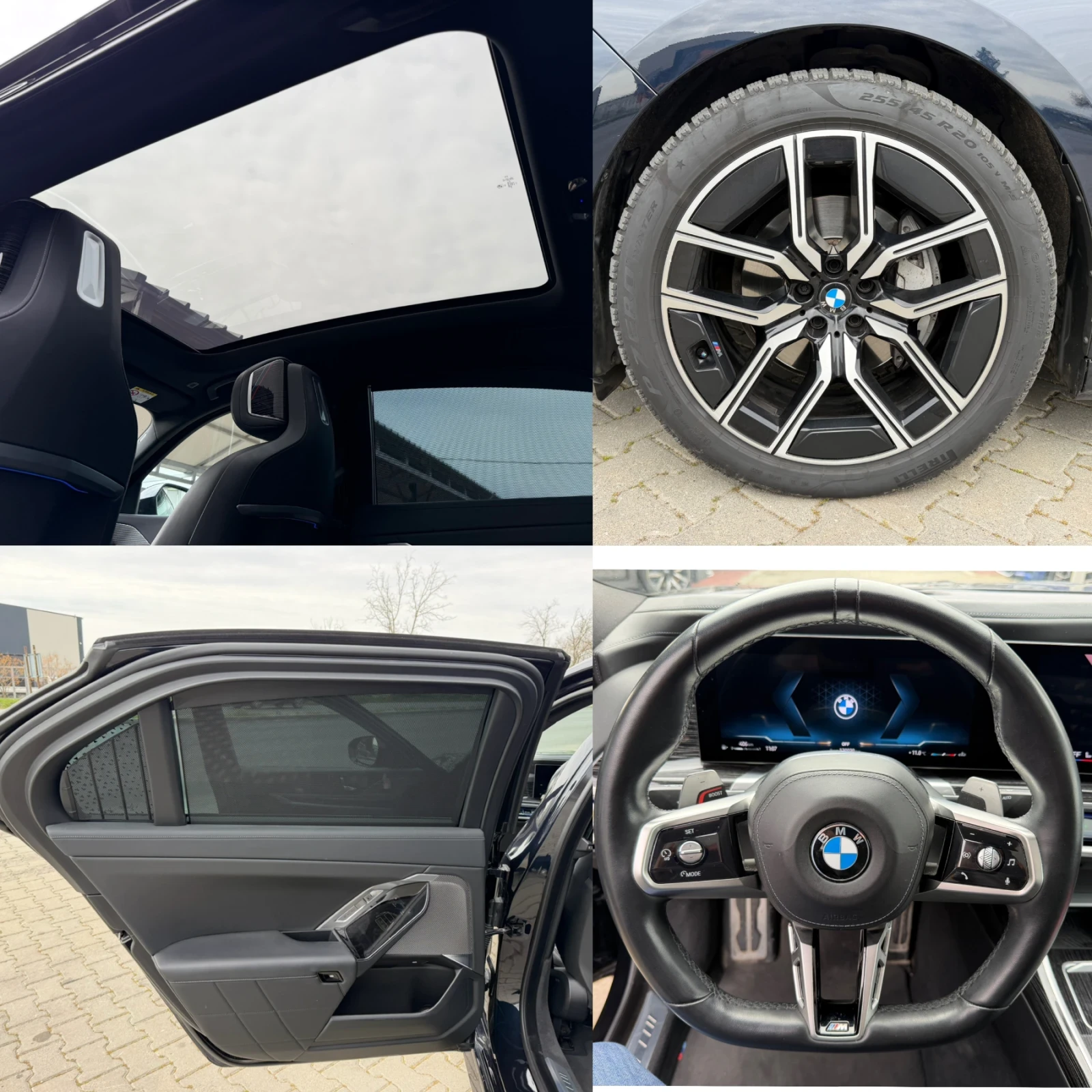 BMW 740  M-PACK#X-DRIVE#B&W#PANORAMA#ICONIC GLOW#360* CAM, снимка 17 - Автомобили и джипове - 54196633