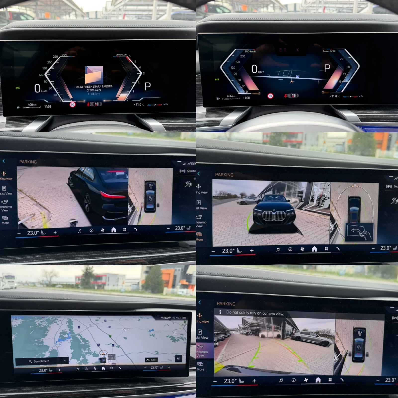 BMW 740  M-PACK#X-DRIVE#B&W#PANORAMA#ICONIC GLOW#360* CAM, снимка 15 - Автомобили и джипове - 54196633