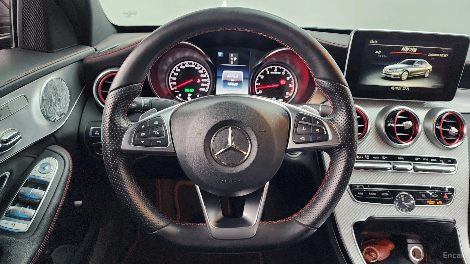 Mercedes-Benz C 43 AMG 4MATIC* HUD* КОЖА* НАВИ* ПАНО* АВТОКРЕДИТ, снимка 12 - Автомобили и джипове - 55618783