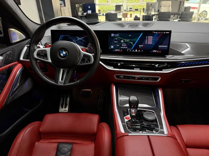 BMW X6 M Competition BowersWilkins Carbon SkyLounge 360, снимка 11 - Автомобили и джипове - 52197821