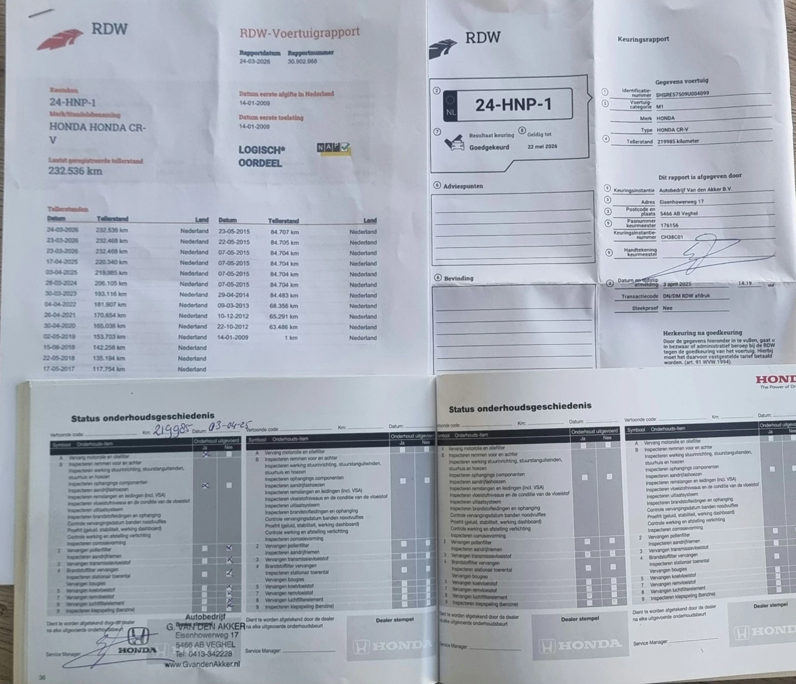 Honda Cr-v 2.0 i-VTEC 4x4 Пълна сервизна история от Хонда!, снимка 16 - Автомобили и джипове - 54138900