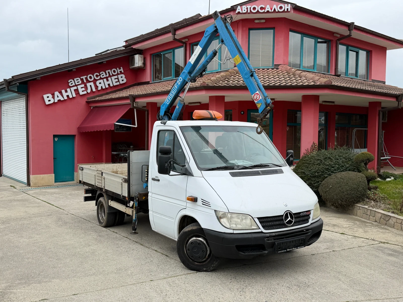 Mercedes-Benz Sprinter 408CDI* Кран FASSI F20 | Auto.bg — изображение 1