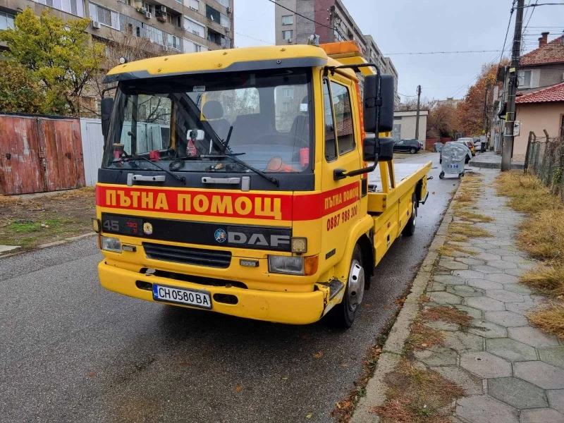 Daf 45.150 45 ПЪТНА ПОМОЩ оmars платформа, снимка 2 - Камиони - 47251418