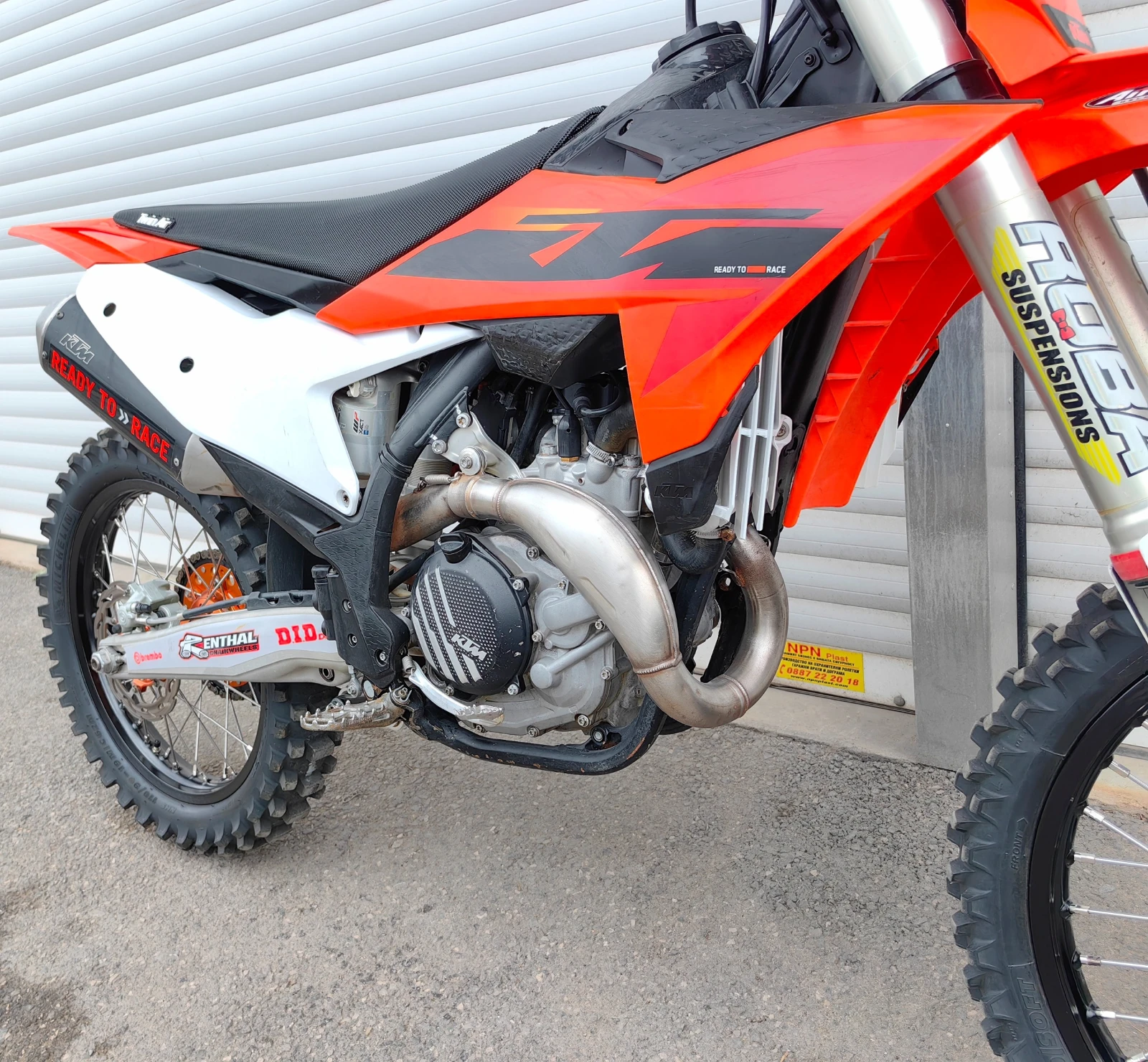 Ktm SX-F Стартер, Ендуро Режим, Лънчконтрол, Тракшън, снимка 12 - Мотоциклети и мототехника - 54646033