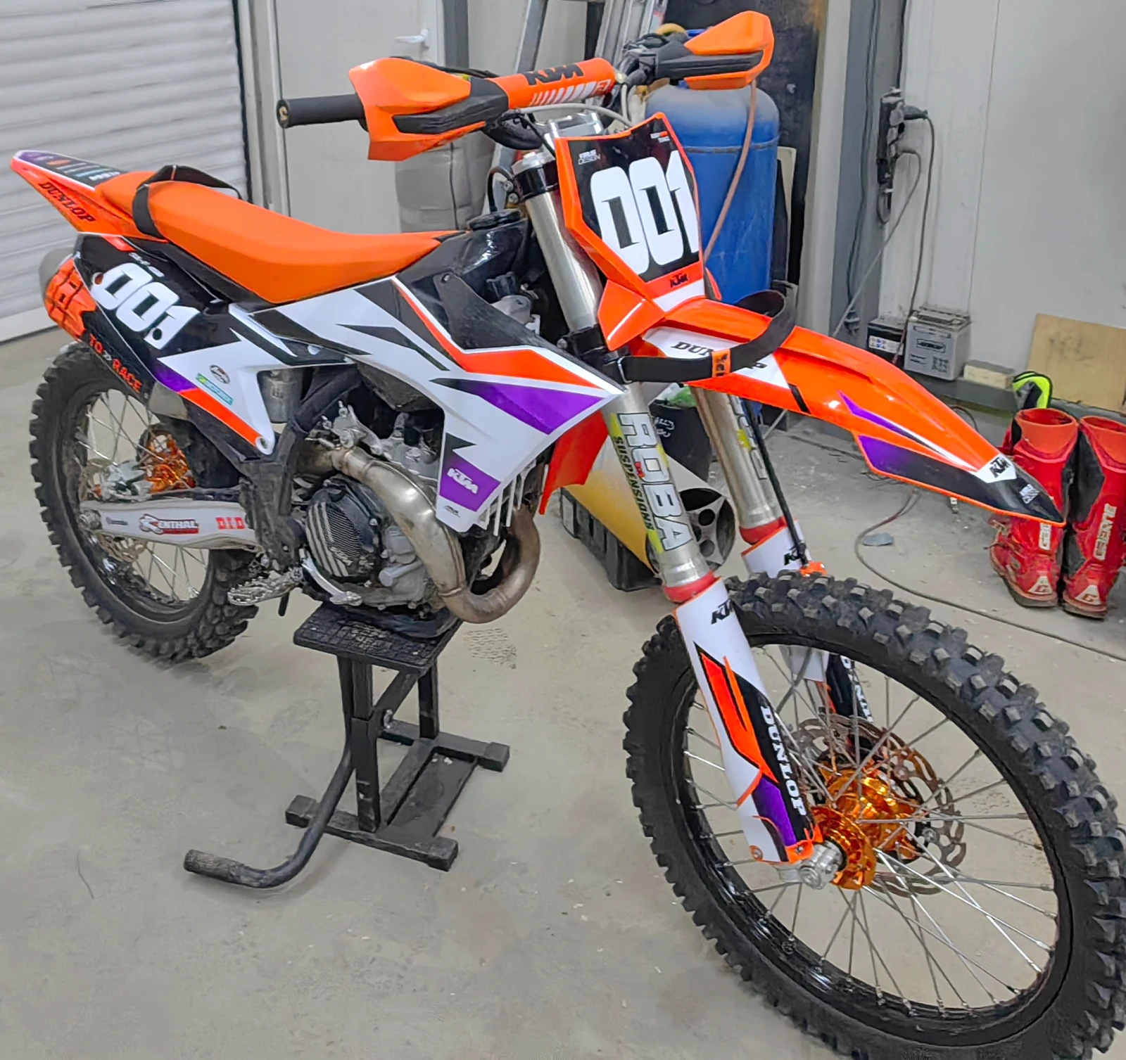 Ktm SX-F Стартер, Ендуро Режим, Лънчконтрол, Тракшън