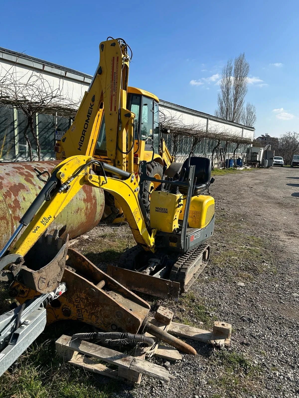 Багер Wacker Neuson 803 - изображение 2
