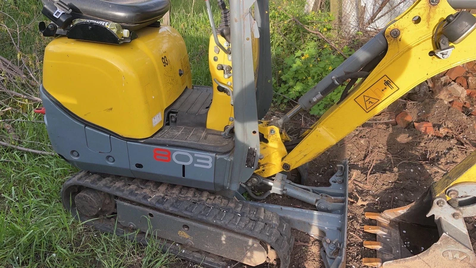 Багер Wacker Neuson 803 - изображение 3