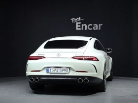 Mercedes-Benz AMG GT 43 4MATIC+ -BURMESTER-ПОДГРЕВ-ОБДУХВАНЕ-360-ПАНО, снимка 4