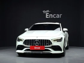Mercedes-Benz AMG GT 43 4MATIC+ -BURMESTER-ПОДГРЕВ-ОБДУХВАНЕ-360-ПАНО, снимка 3