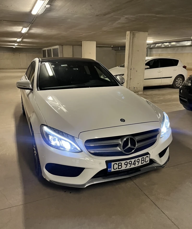 Mercedes-Benz C 250 AMG Panorama платено каско до 06.25, снимка 1 - Автомобили и джипове - 47089693