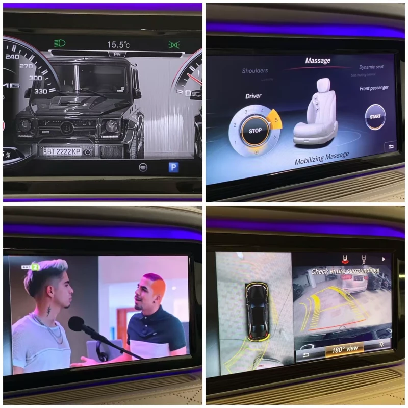 Mercedes-Benz S 500 BRABUS 4-Matic Long #FULL FULL MAX#, снимка 15 - Автомобили и джипове - 52048981