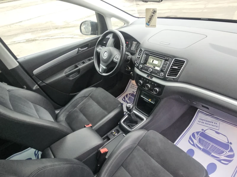VW Sharan 2.0tdi--navi--7м--full, снимка 11 - Автомобили и джипове - 53456820
