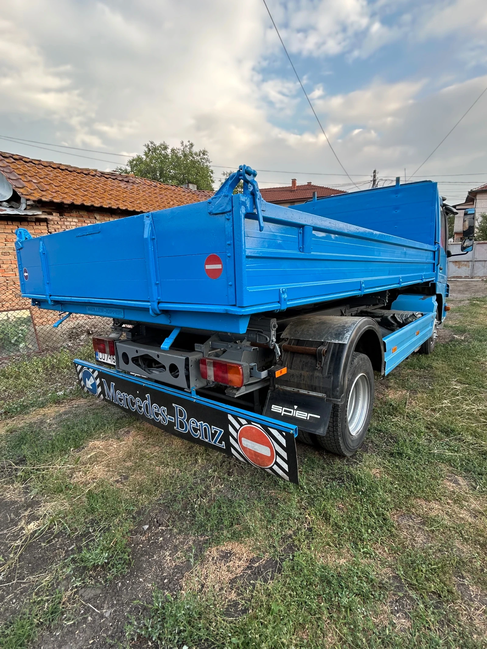 Mercedes-Benz Atego Тристранен самосвал MILER KIPER 4метра, снимка 10 - Камиони - 55774385