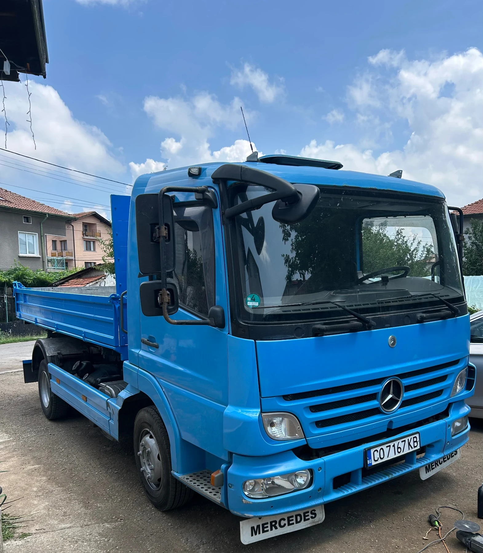 Mercedes-Benz Atego Тристранен самосвал MILER KIPER 4метра, снимка 11 - Камиони - 55774385