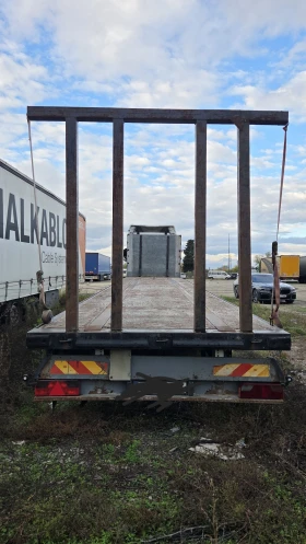 Полуремарке Koegel Платформа за дърва желязо, снимка 3 - Ремаркета - 53206446