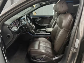 Audi A8 50/286HP/LONG/SLINE/PANO/HUD360/MASS/TV/B&O/145z, снимка 10
