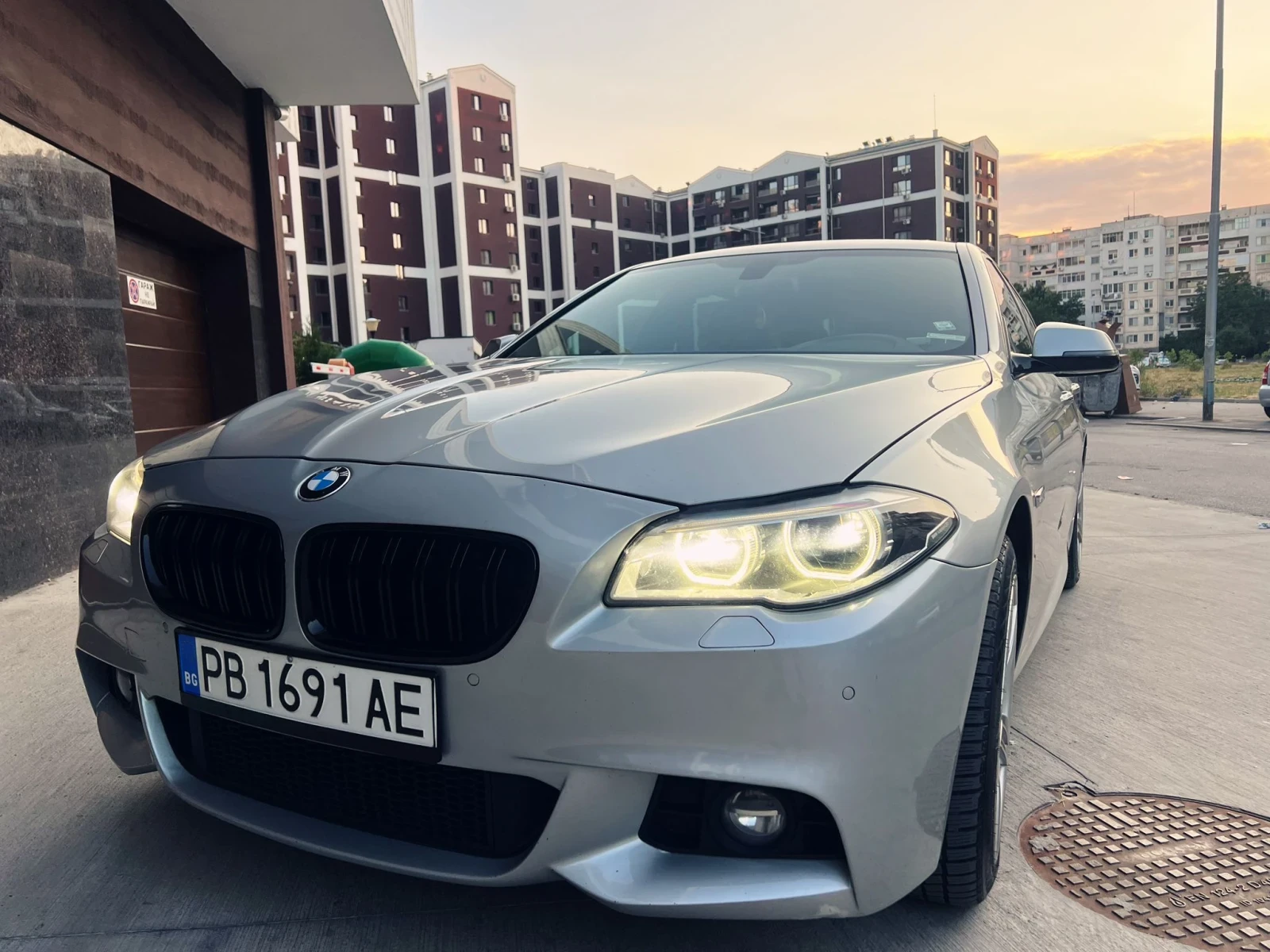BMW 530 X-Drive M-Pack , LED дигитал F11 face - изображение 9