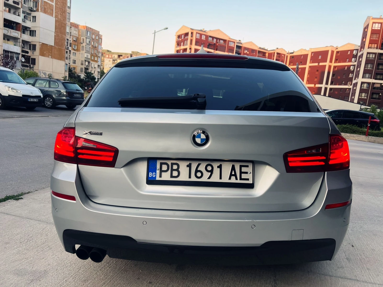 BMW 530 X-Drive M-Pack , LED дигитал F11 face - изображение 4