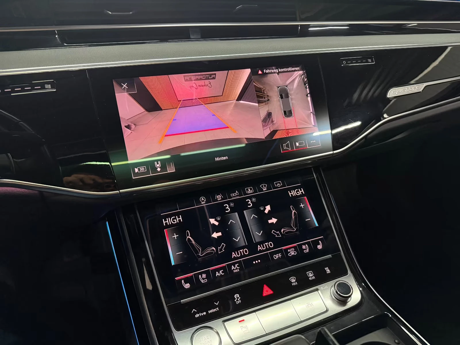 Audi A8 50/286HP/LONG/SLINE/PANO/HUD360/MASS/TV/B&O/145z, снимка 15 - Автомобили и джипове - 53796960