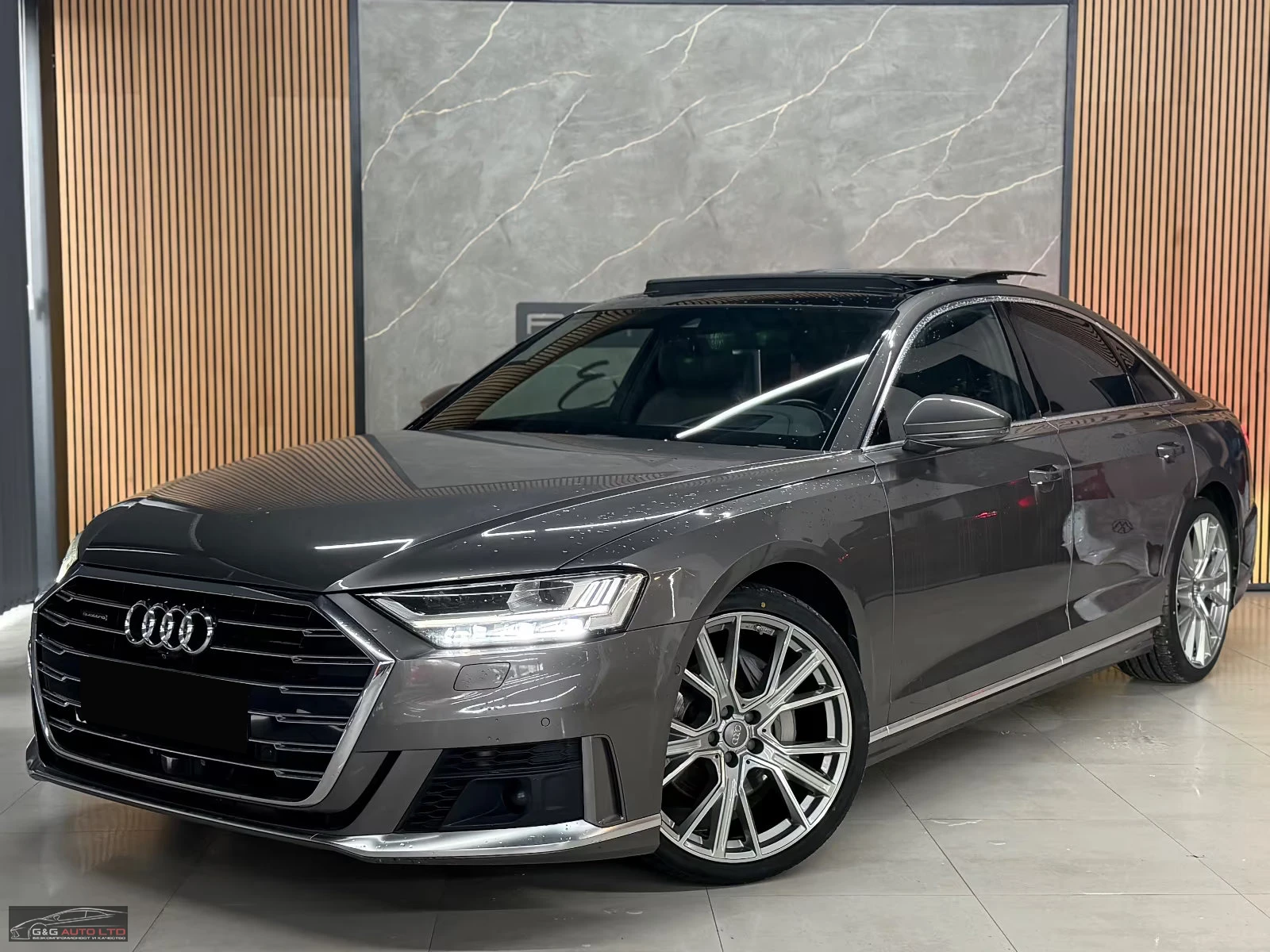 Audi A8 50/286HP/LONG/SLINE/PANO/HUD360/MASS/TV/B&O/145z